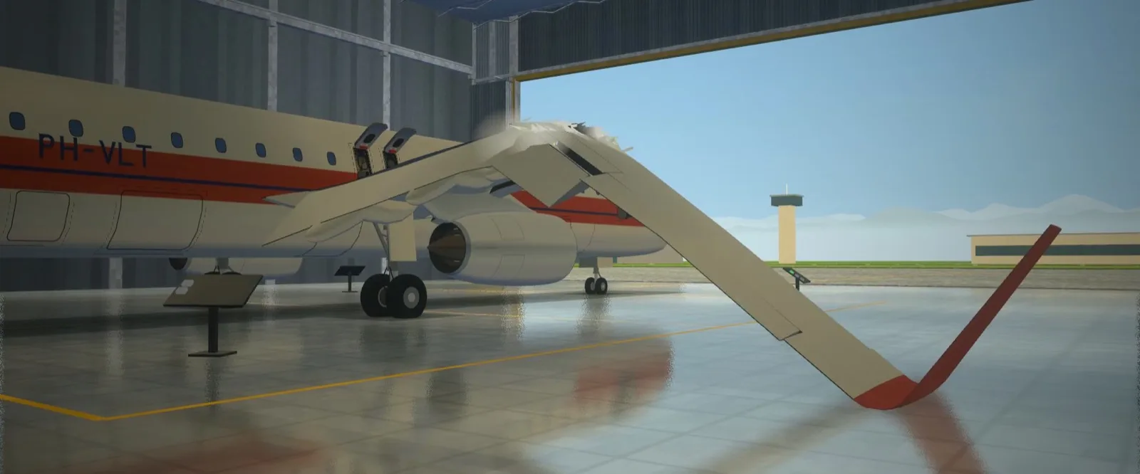 The test hangar